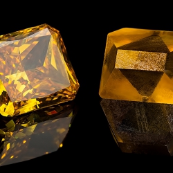 Искусственный бриллиант и алмаз